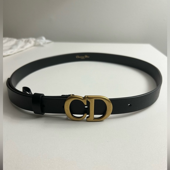 NEVER USED. NWOT Christian Dior Belt with Dust Bag. Authentic - Picture 3 of 7
